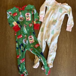 Christmas Beaufort Bonnet Company Footies 3-6M